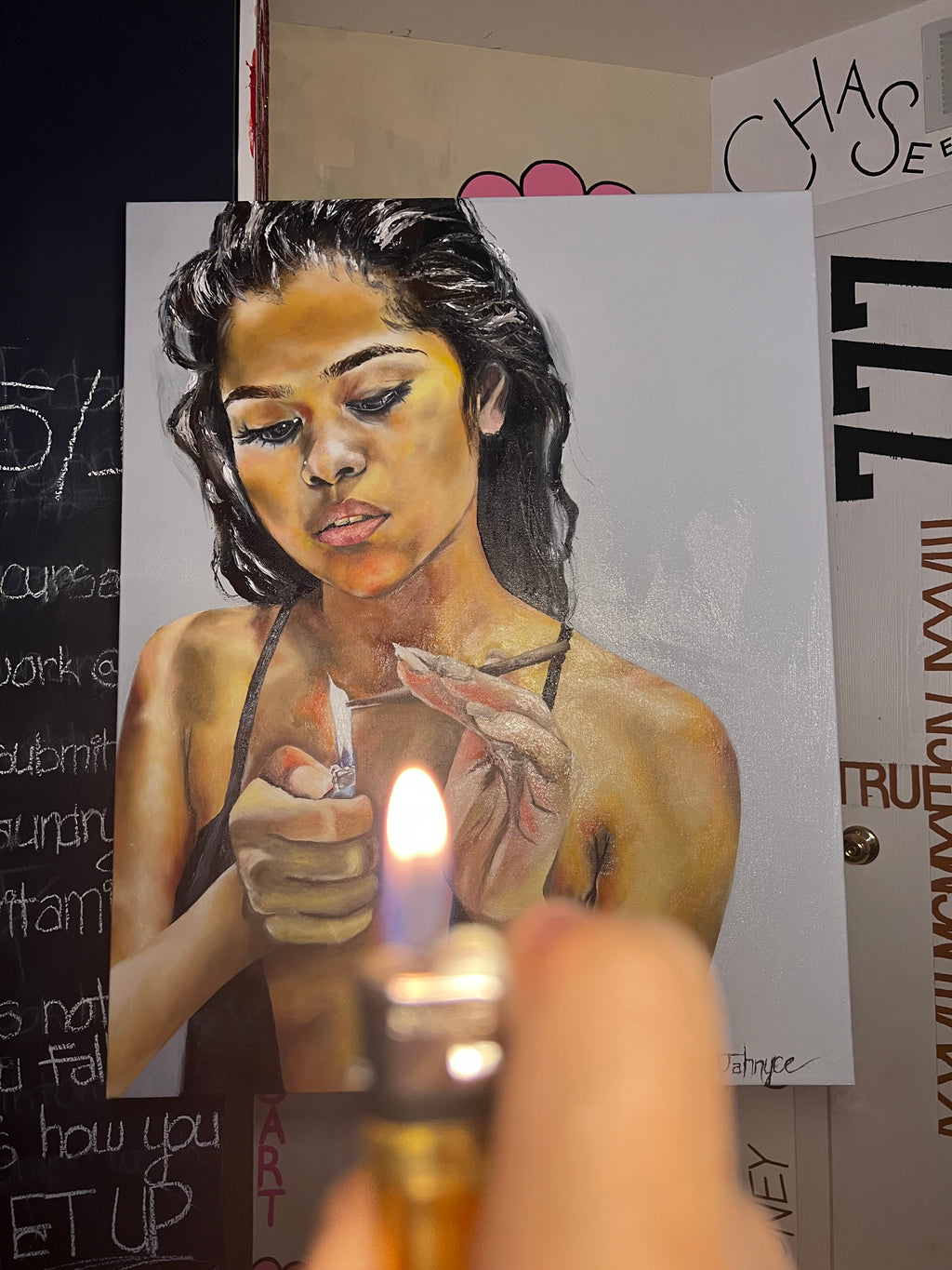 ‘Cursed Poet’ Original