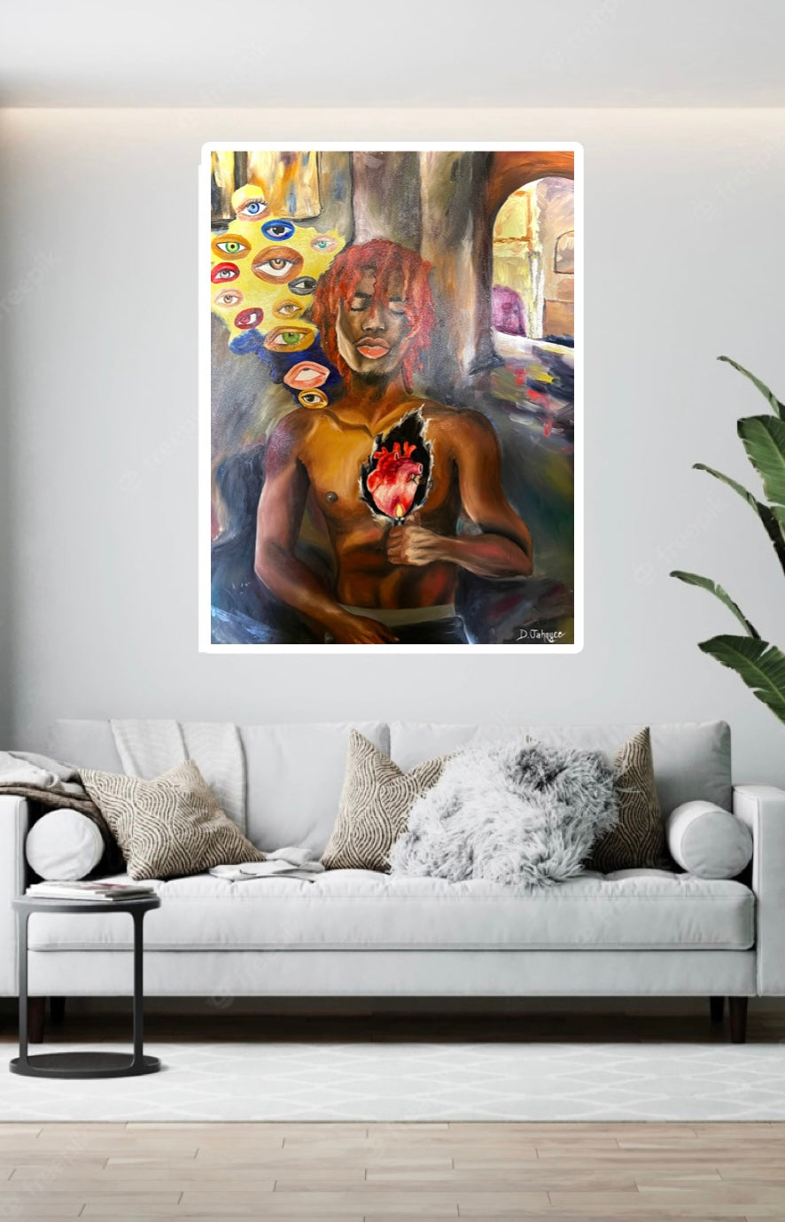 ‘All Eyes on Me’ Poster Print
