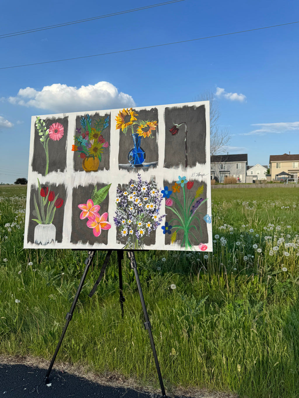 ‘Field of Flowers’ Original