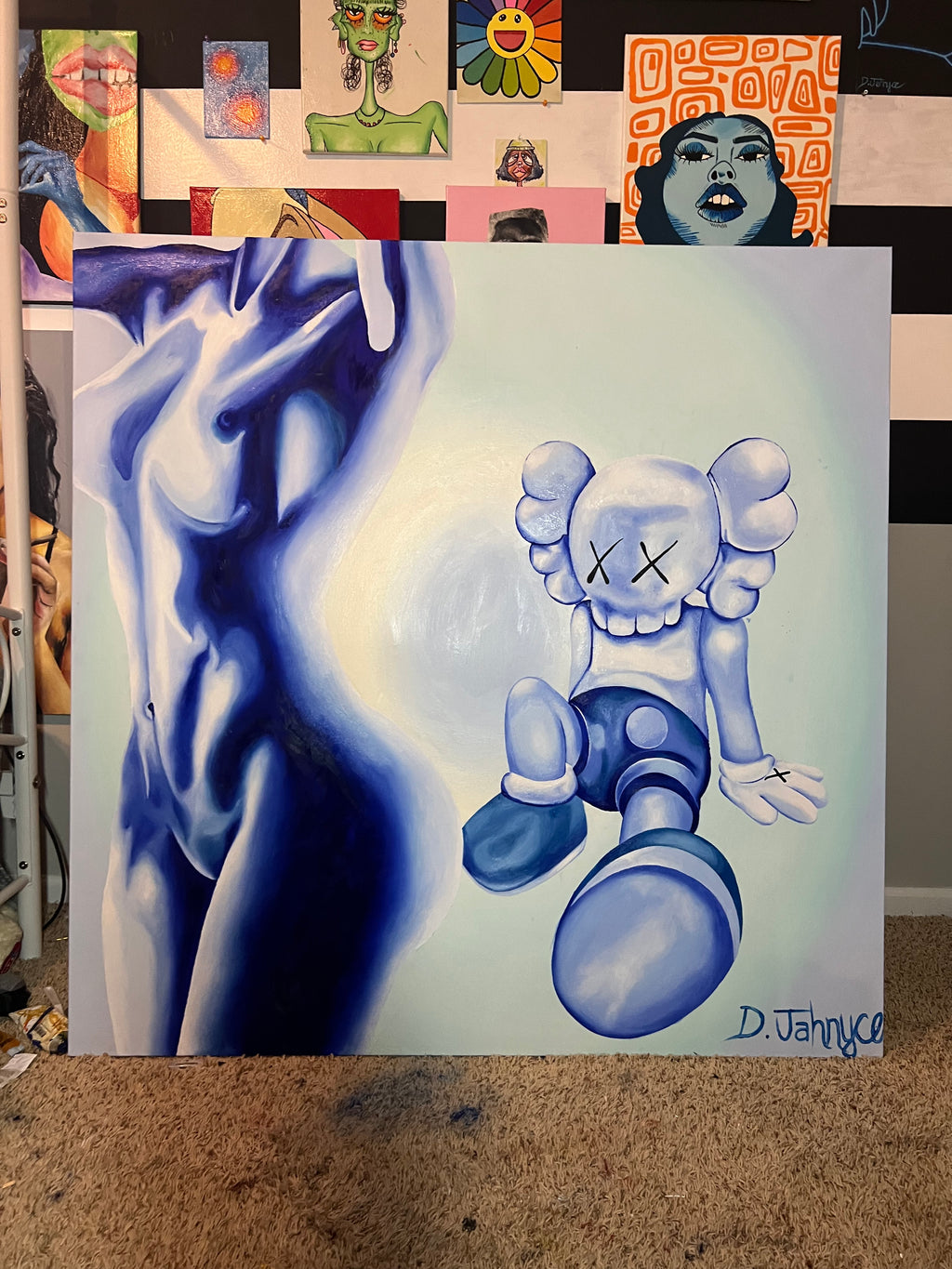 “Blue Dreamz” Poster Print